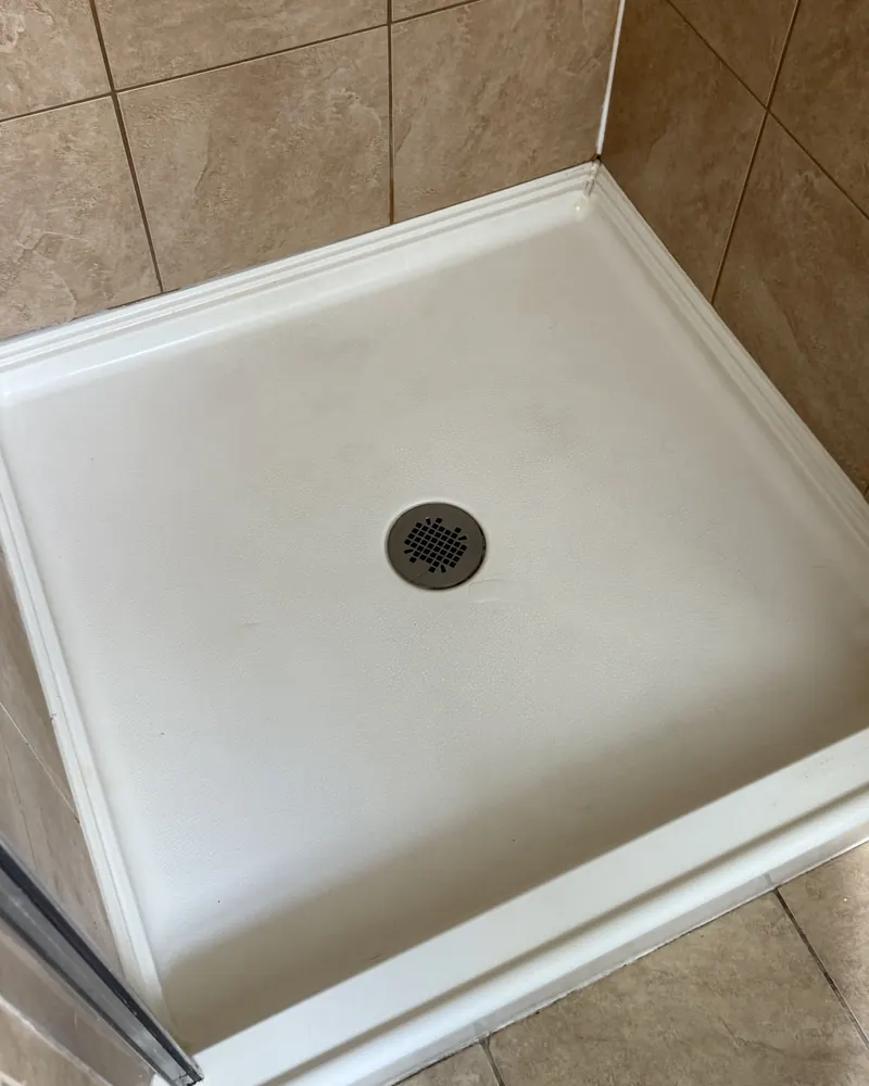 Shower after cleaning